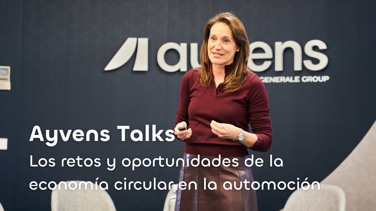 Miniatura del vídeo: Conferencia de apertura en la 5 AyvensTalks: La economía circular en la automoción